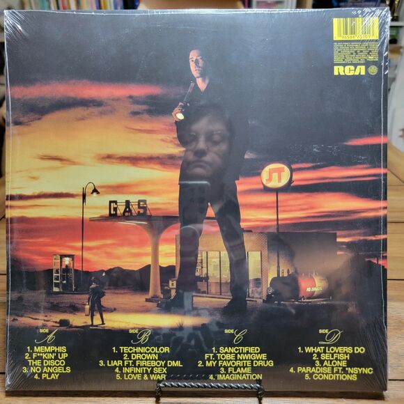 VINYL Justin Timberlake: Everything I Thought It Was - Silver & Black LP SEALED - Picture 5 of 6